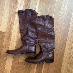Frye Leather Cowboy Boots